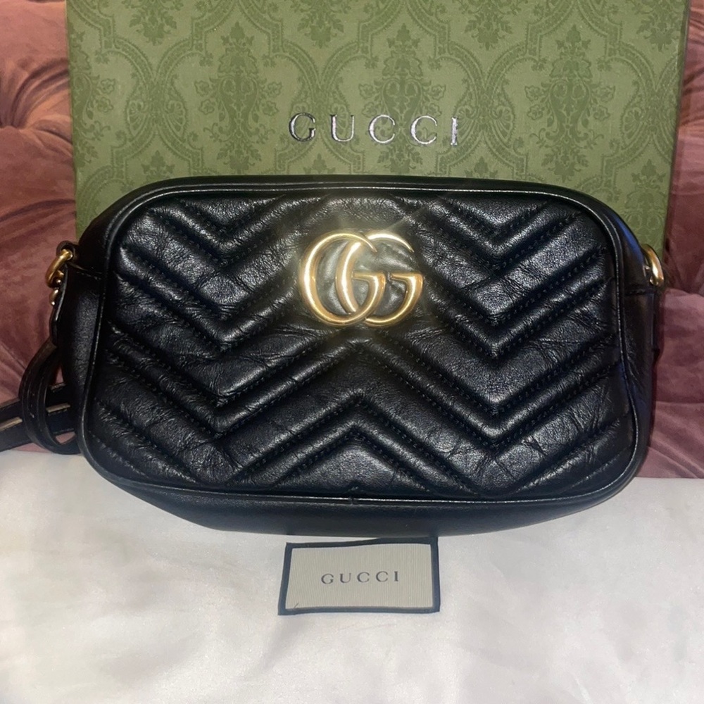 ❗️SOLD❗️Gucci GG Marmont small shoulder bag